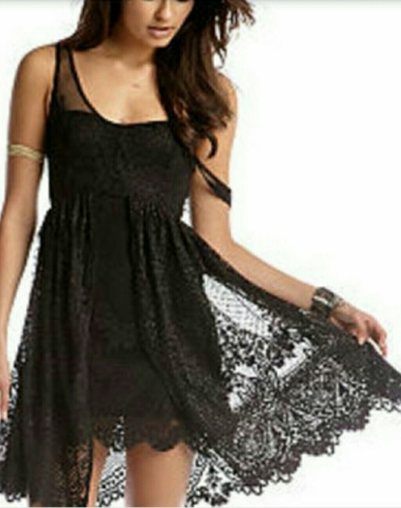 free people lace dress black FULL BLOOM CAMI SLIP Step out in style with the Tabby Lace Mini from Free People Maxi Slip Free People Adella